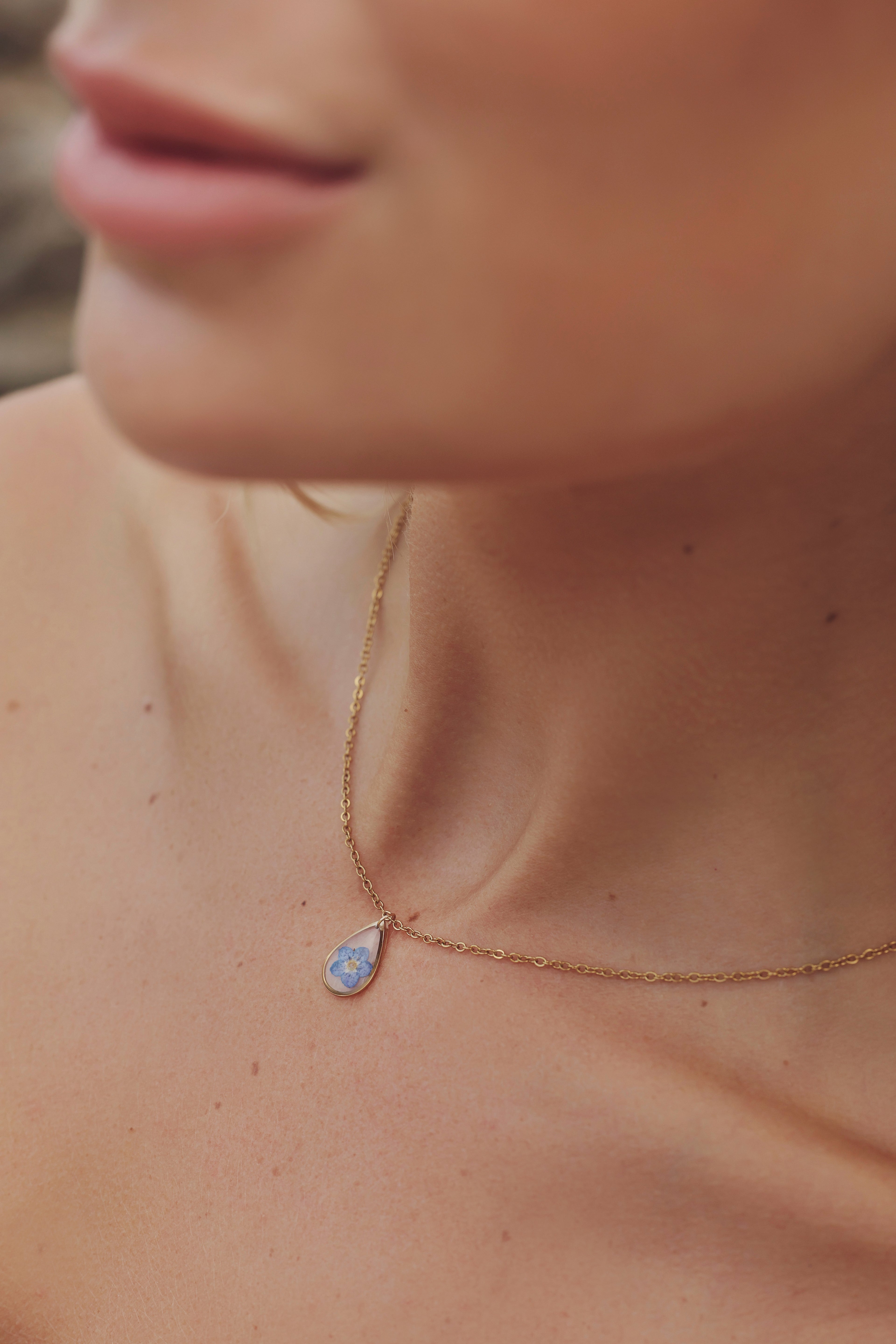 gouden dames ketting