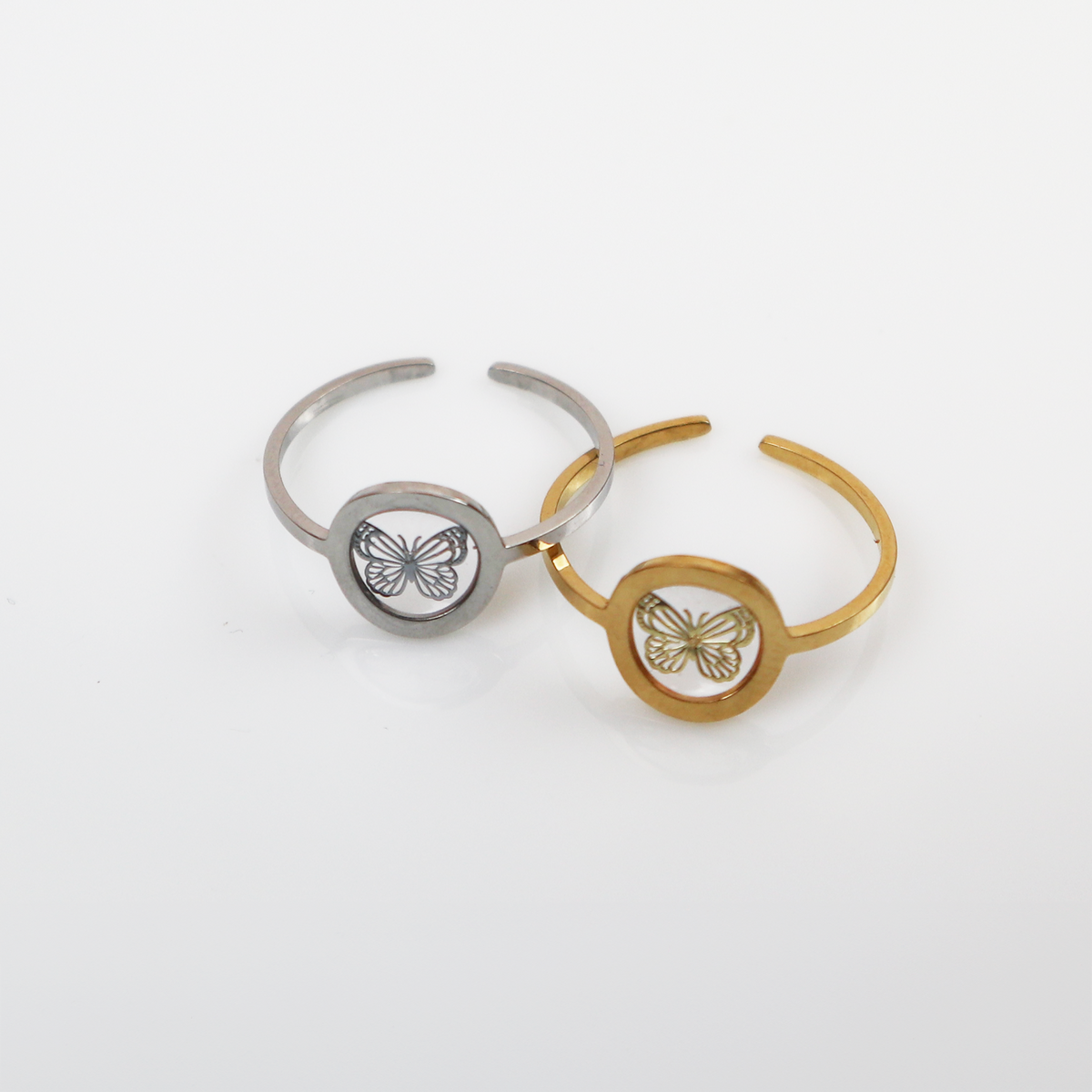 Ring GeoS - Wings - Goud