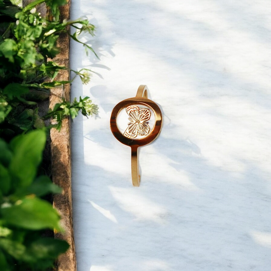 Ring GeoS - Wings - Goud