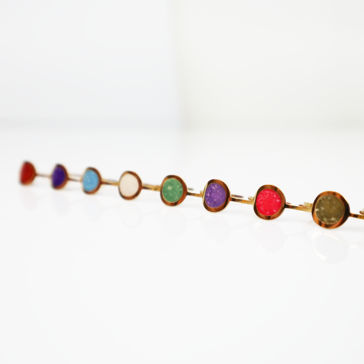Geboortesteen Ring - Goud - Oktober - Rozenkwarts Roze