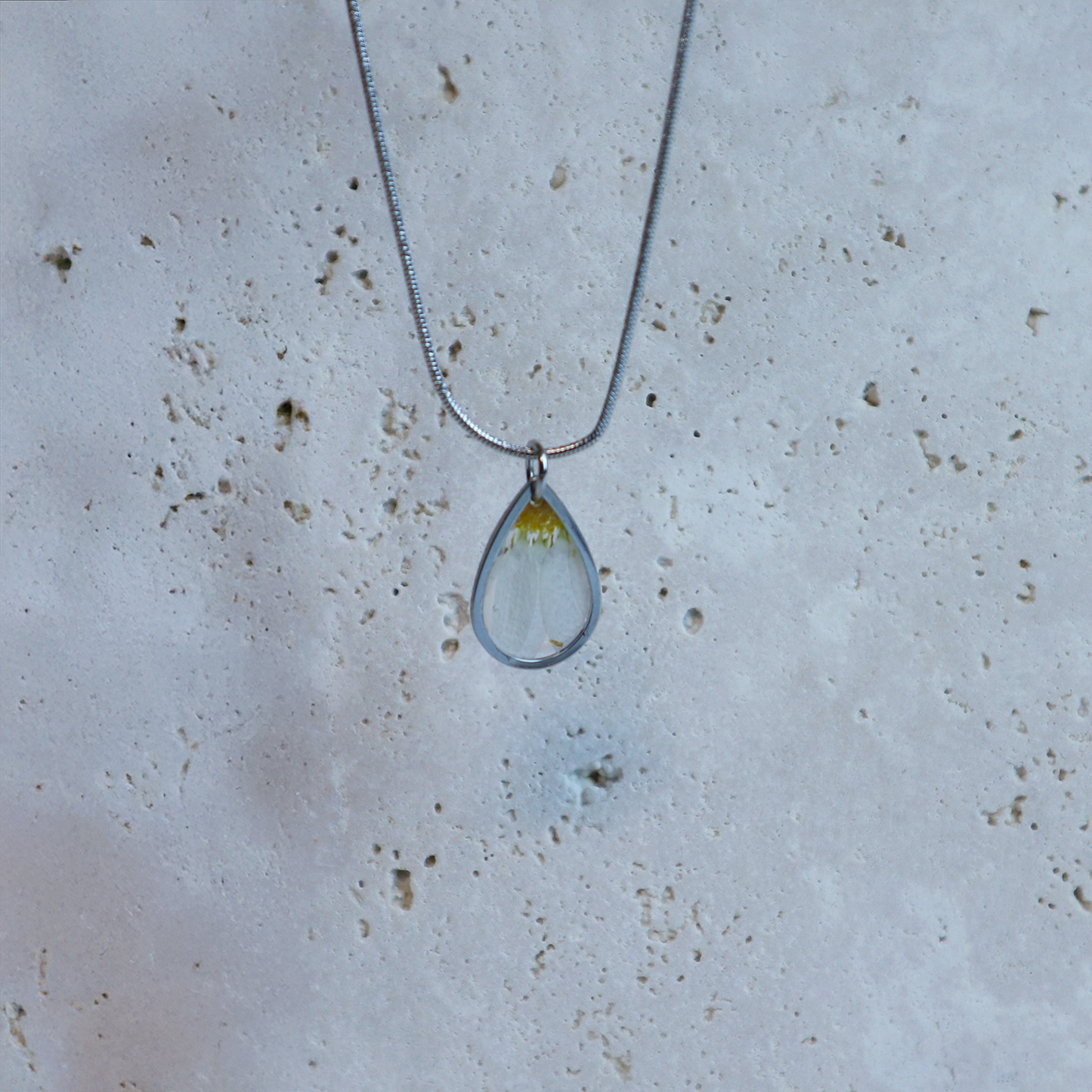 Hanger Drop – Madelief – Zilver