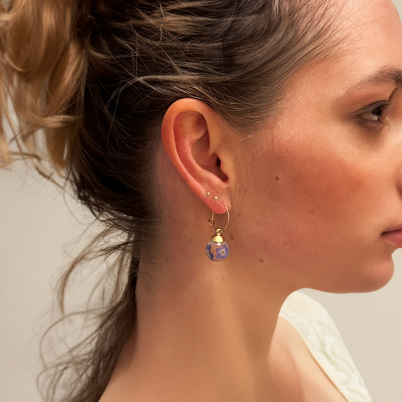 Gouden oorbellen voor dames