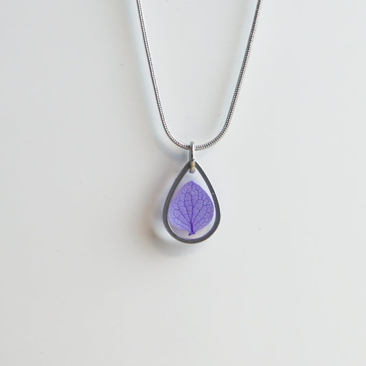 Hanger Drop – Hortensia – Zilver