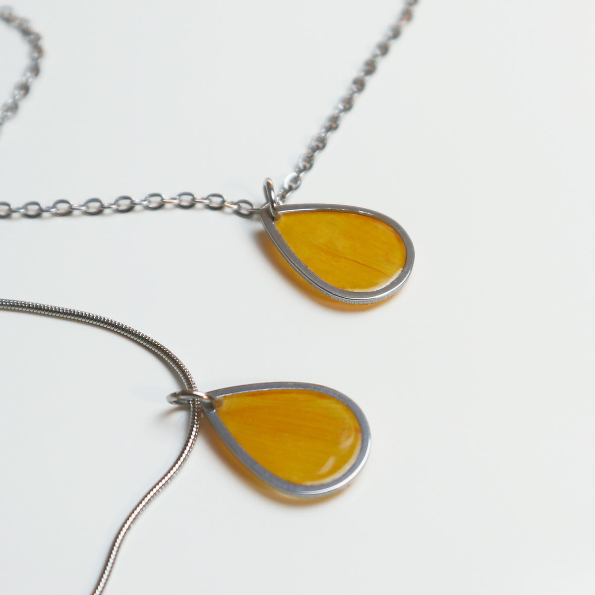 Hanger Drop – Zonnebloem – Zilver