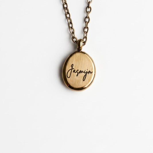 Kiezel Ketting – Goud | Personaliseerbaar