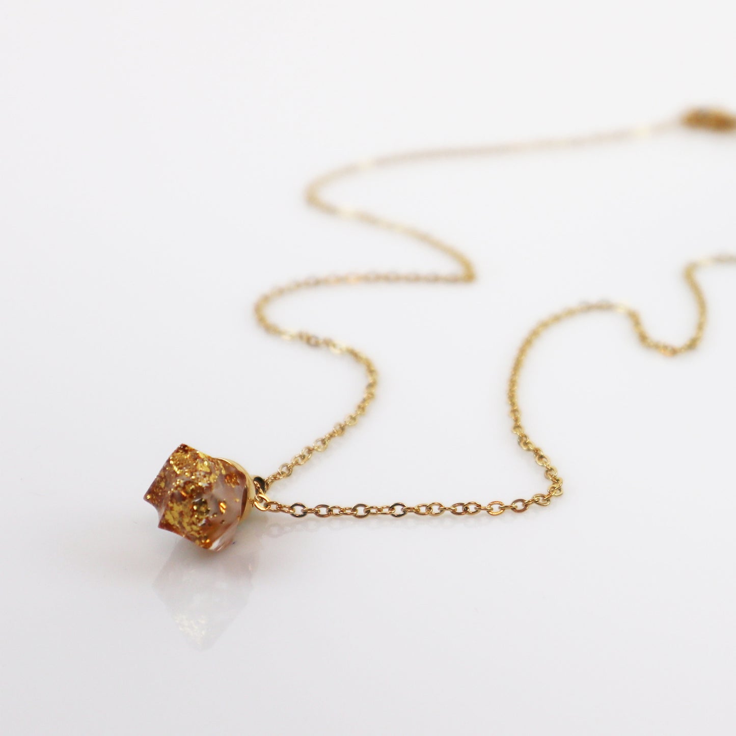 Drupt Hanger Crystal Golden Cloud