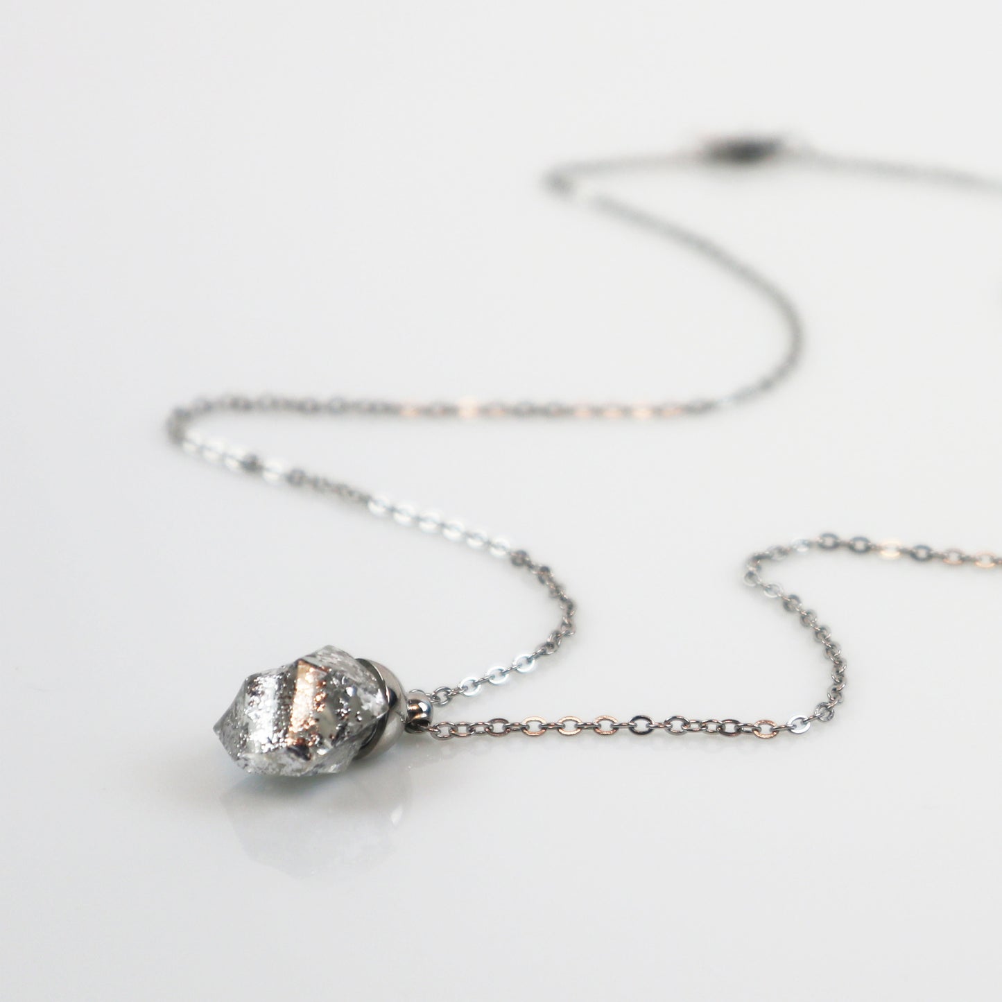 Drupt Hanger Crystal Silver Cloud