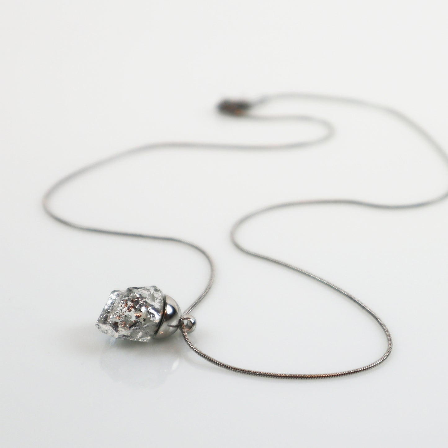 Drupt Hanger Crystal Silver Cloud