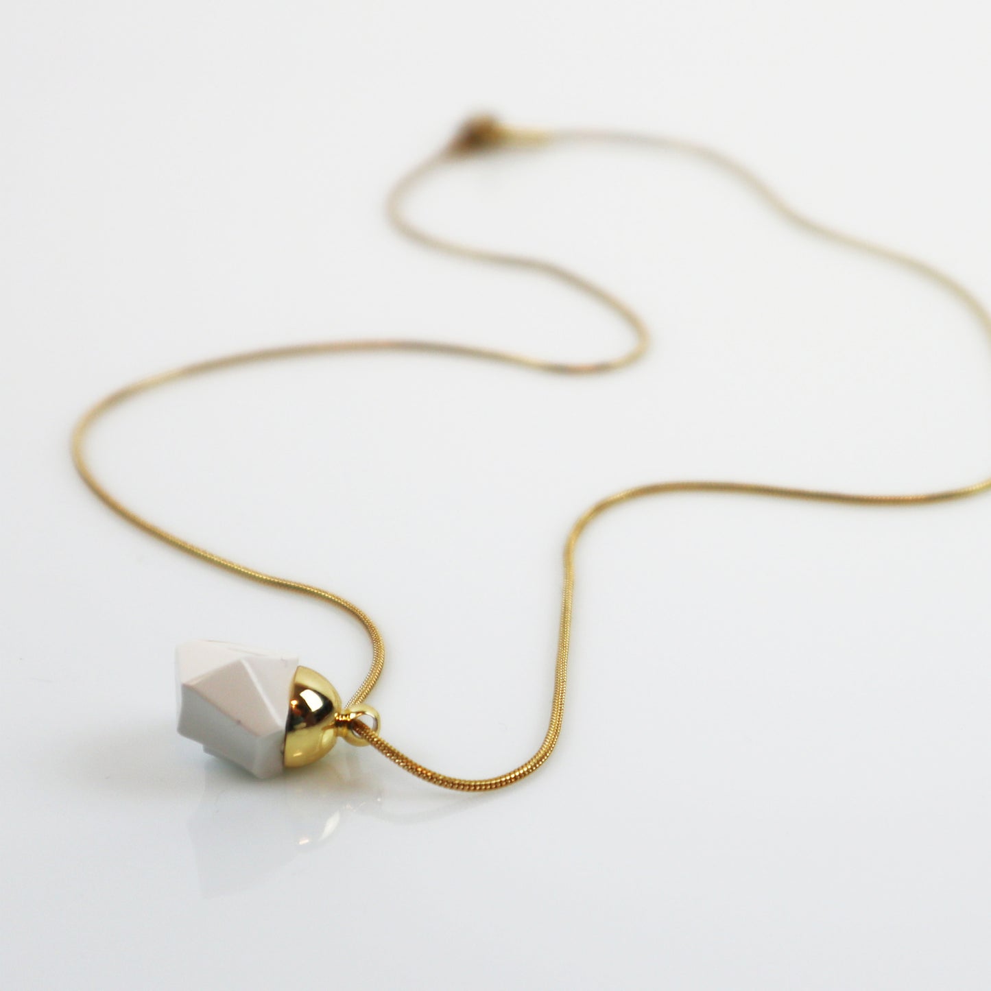 Drip Pendant Crystal White