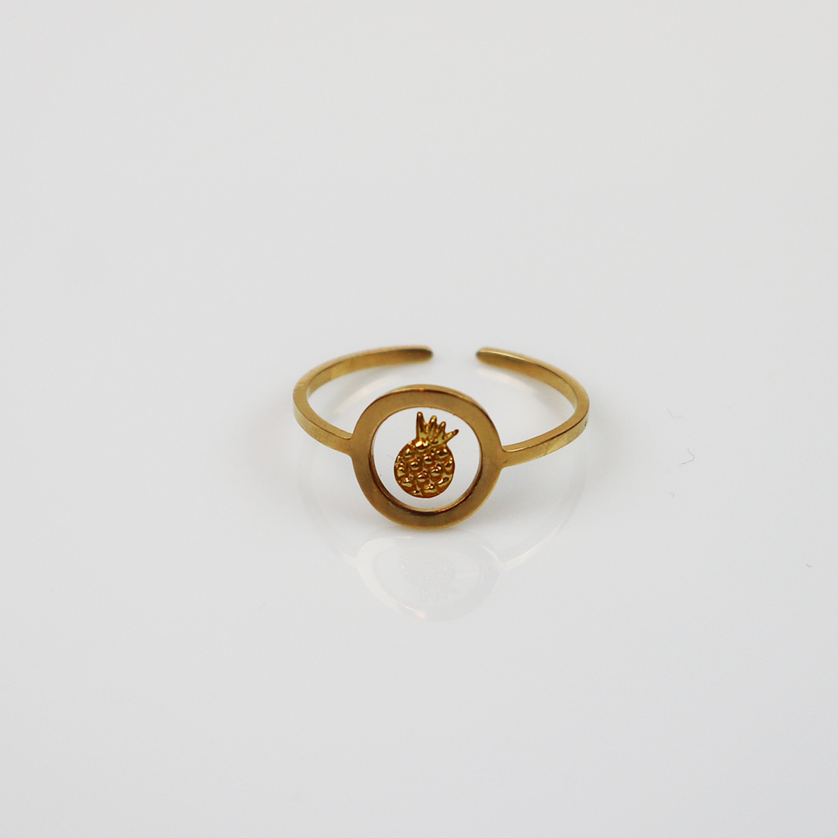 Ring GeoS Ananas Goud