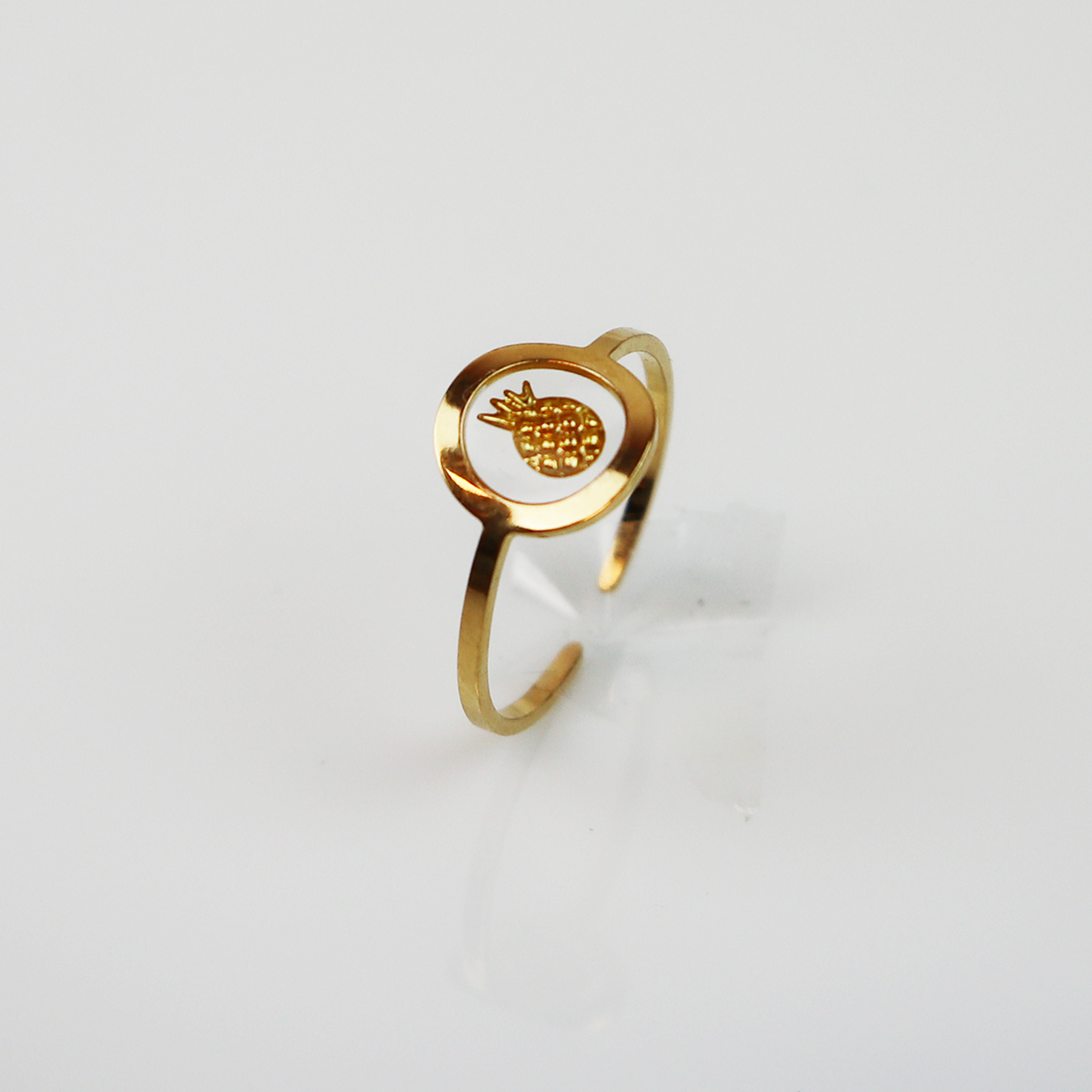 Ring GeoS Ananas Goud