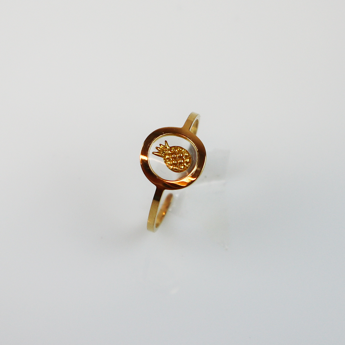 Ring GeoS Ananas Goud