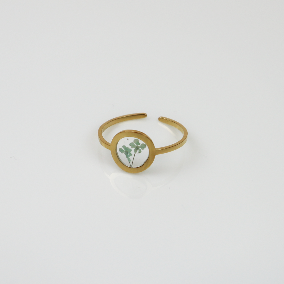 Ring GeoS - Dille - Mint - Goud