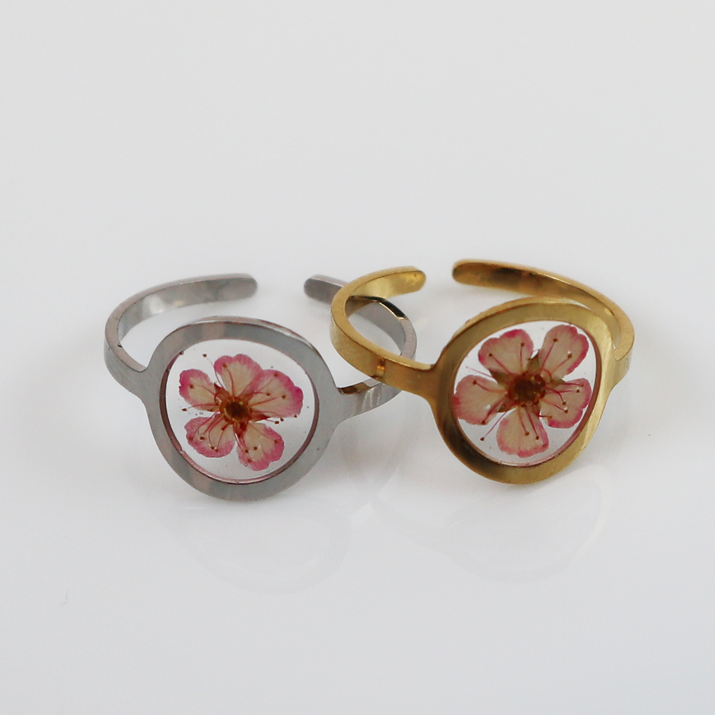 Ring GeoL - Spirea - Zilver