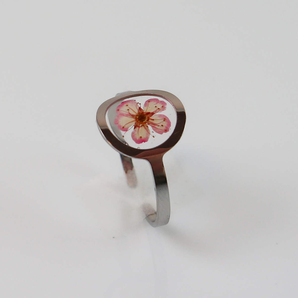 Ring GeoL - Spirea - Zilver