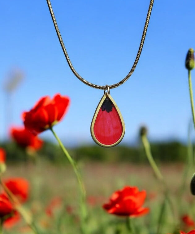 Ketting met bloem