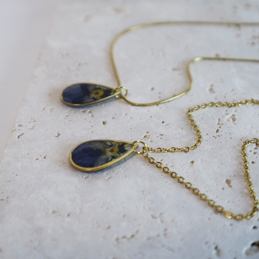 Hanger Drop – Viooltje – Goud