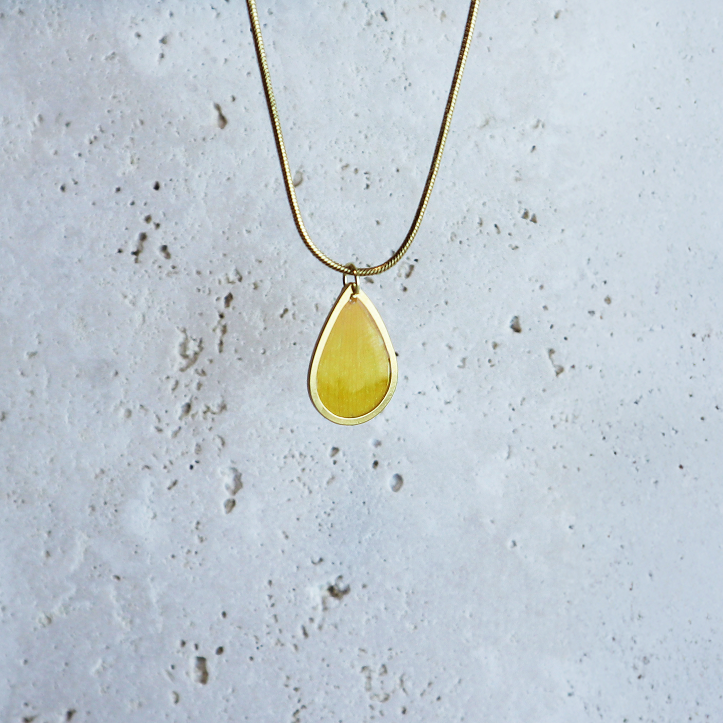 Hanger Drop – Zonnebloem – Goud