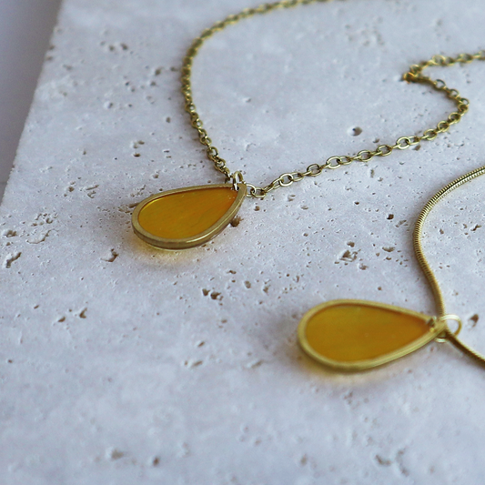 Hanger Drop – Zonnebloem – Goud