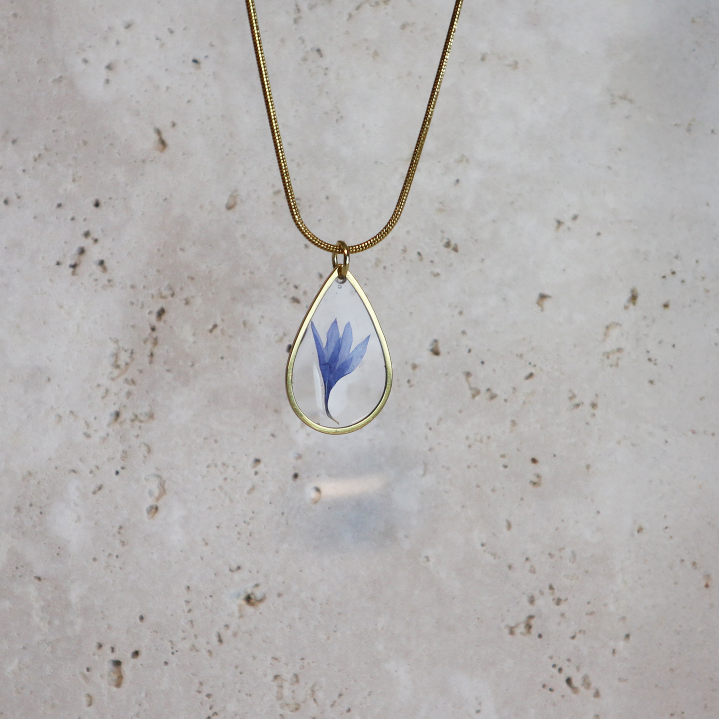 Hanger Drop – Korenbloem – Goud