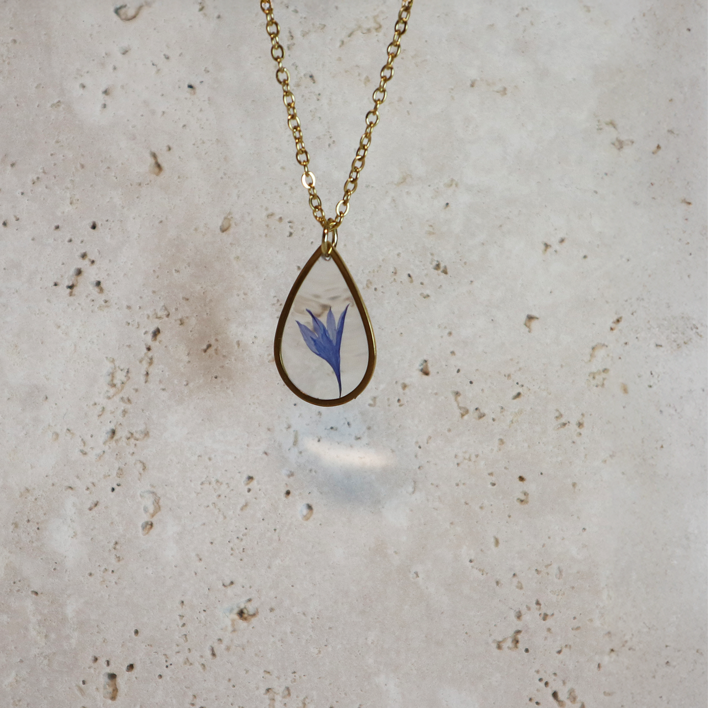 Hanger Drop – Korenbloem – Goud