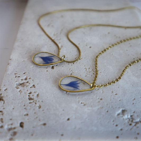 Hanger Drop – Korenbloem – Goud