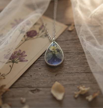 Hanger Drop – Viooltje – Goud