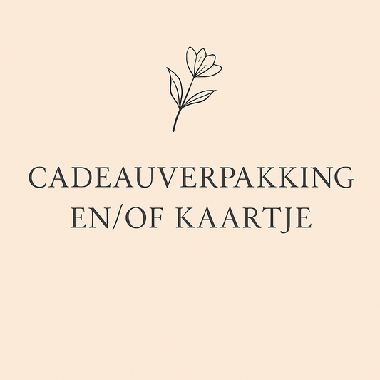 Cadeauverpakking en/of kaartje
