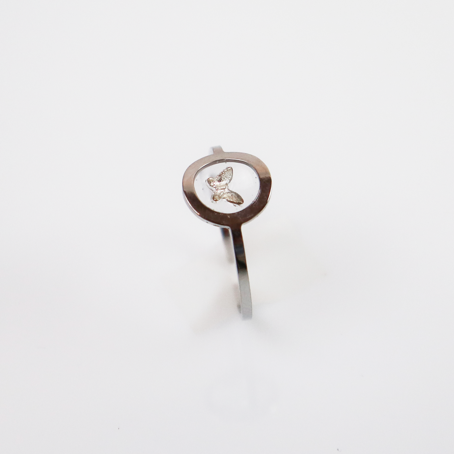 Ring GeoS - Butterfly - Zilver