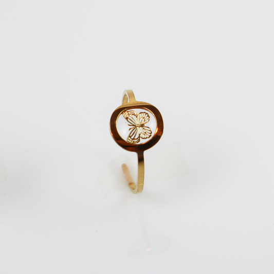 Ring GeoS - Wings - Goud