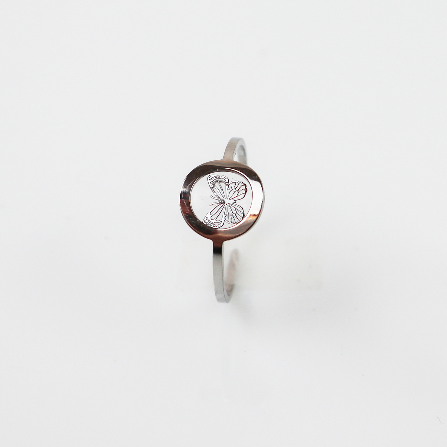 Ring GeoS - Wings - Silver