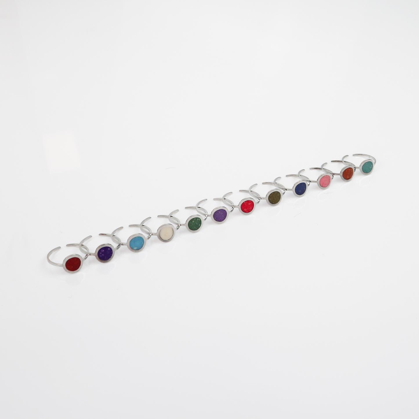 Geboortesteen Ring - Zilver - Juli - Robijn Rood