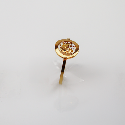 Drupt Ring GeoS Snufje Goud