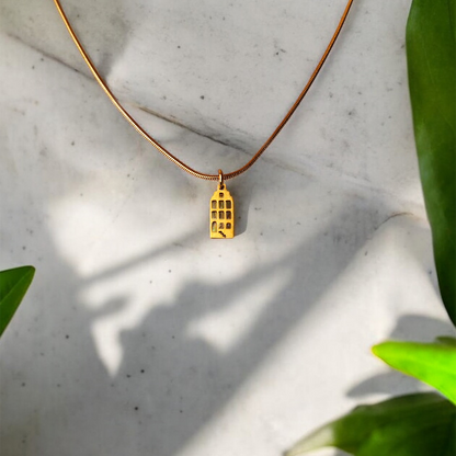 Hanger - Grachtenpandje – Goud - Open