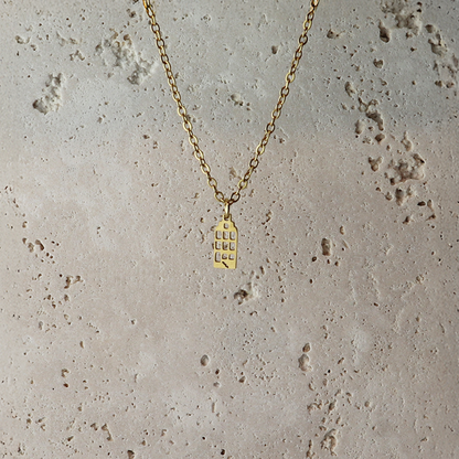Hanger - Grachtenpandje – Goud - Open