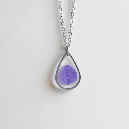 Hanger Drop – Hortensia – Zilver