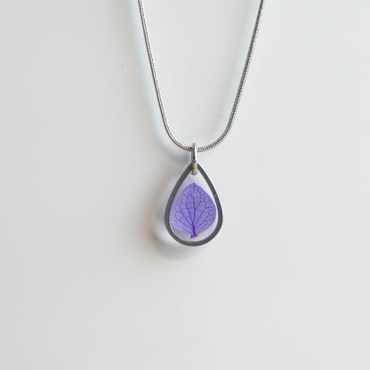 Hanger Drop – Hortensia – Zilver