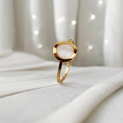 Drops Ring GeoS Stardust Gold