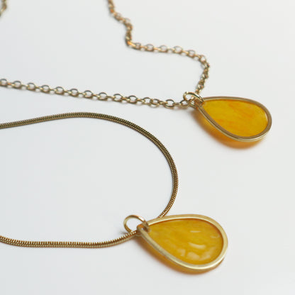 Hanger Drop – Zonnebloem – Goud