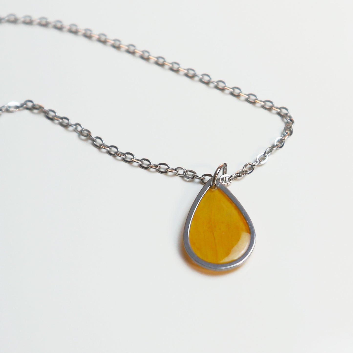 Hanger Drop – Zonnebloem – Zilver