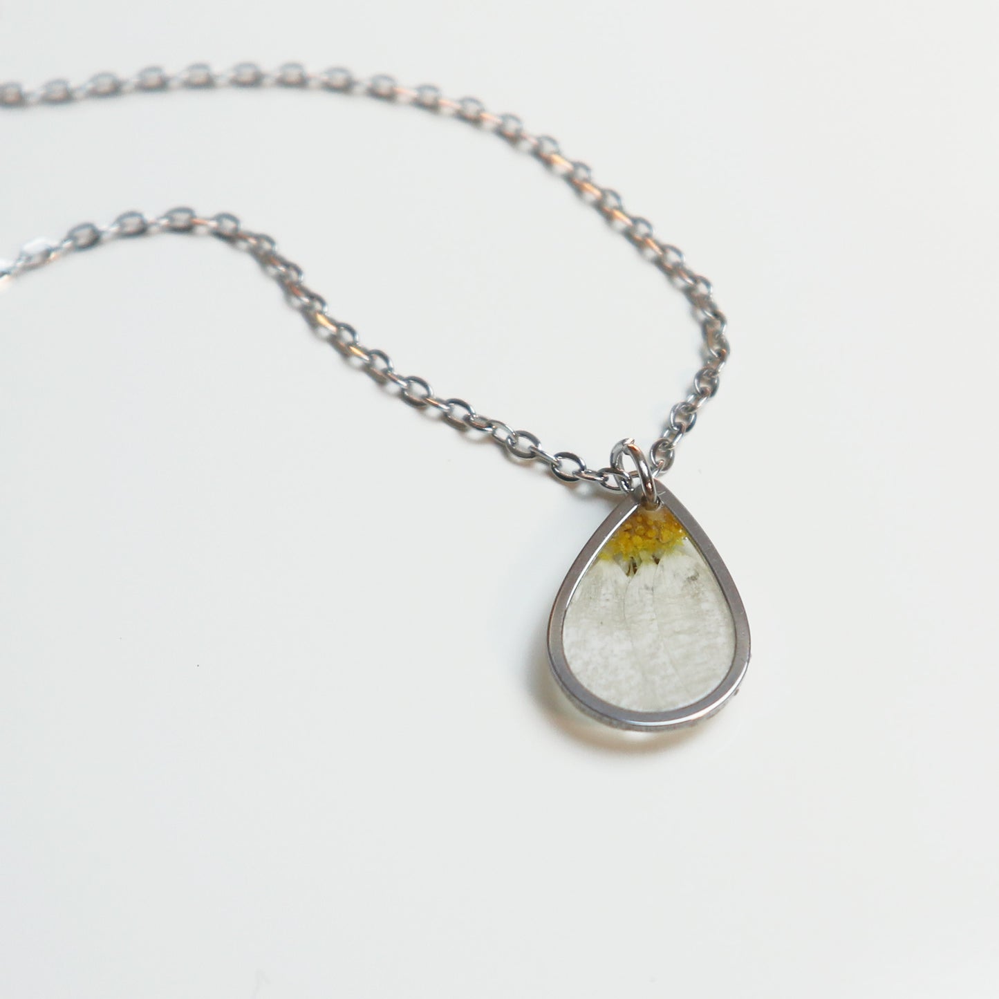 Hanger Drop – Madelief – Zilver