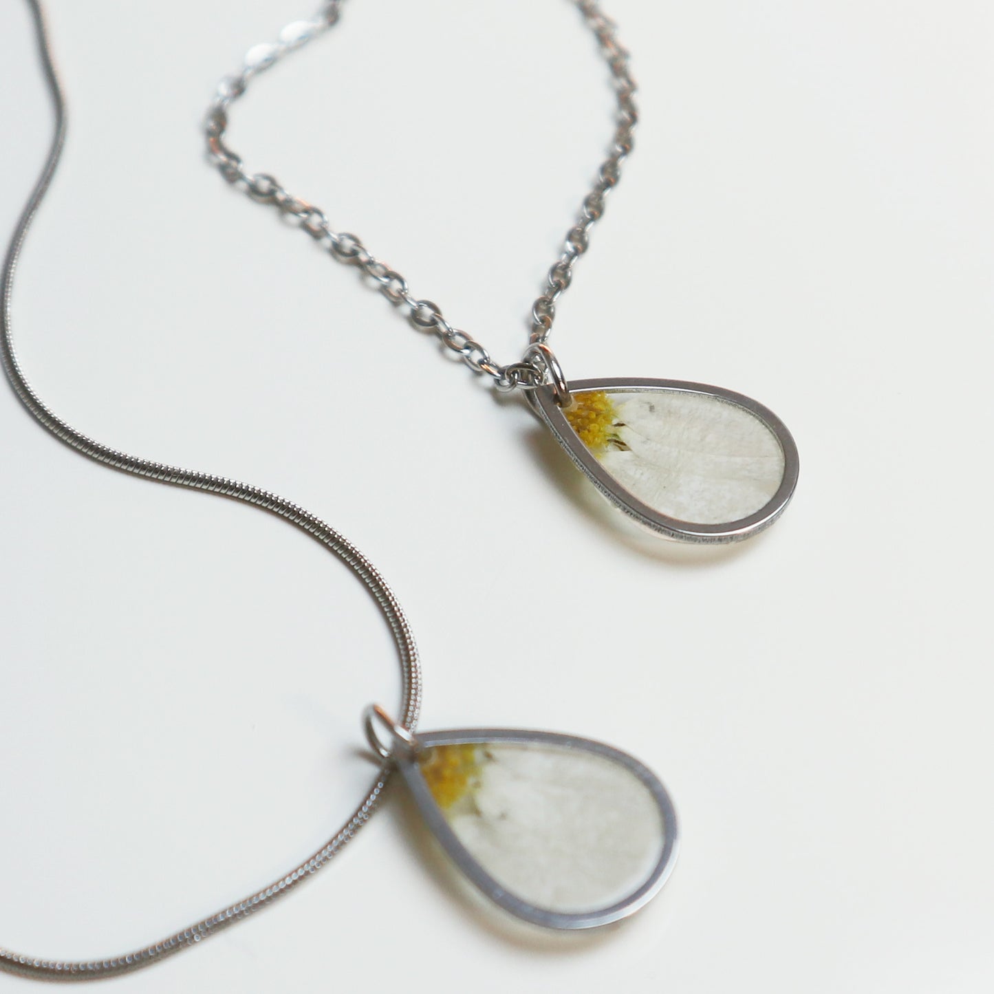 Hanger Drop – Madelief – Zilver