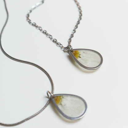 Hanger Drop – Madelief – Zilver