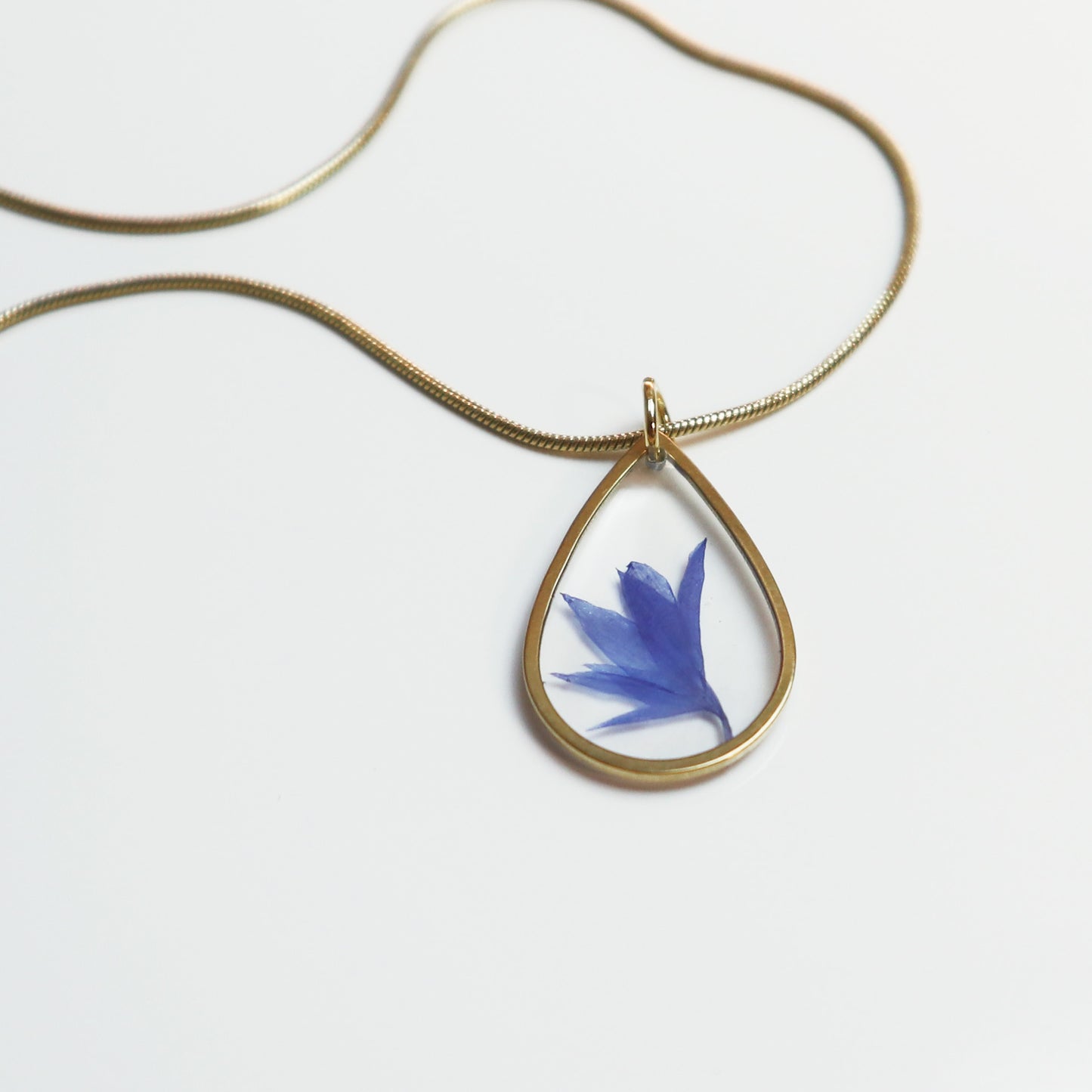 Hanger Drop – Korenbloem – Goud