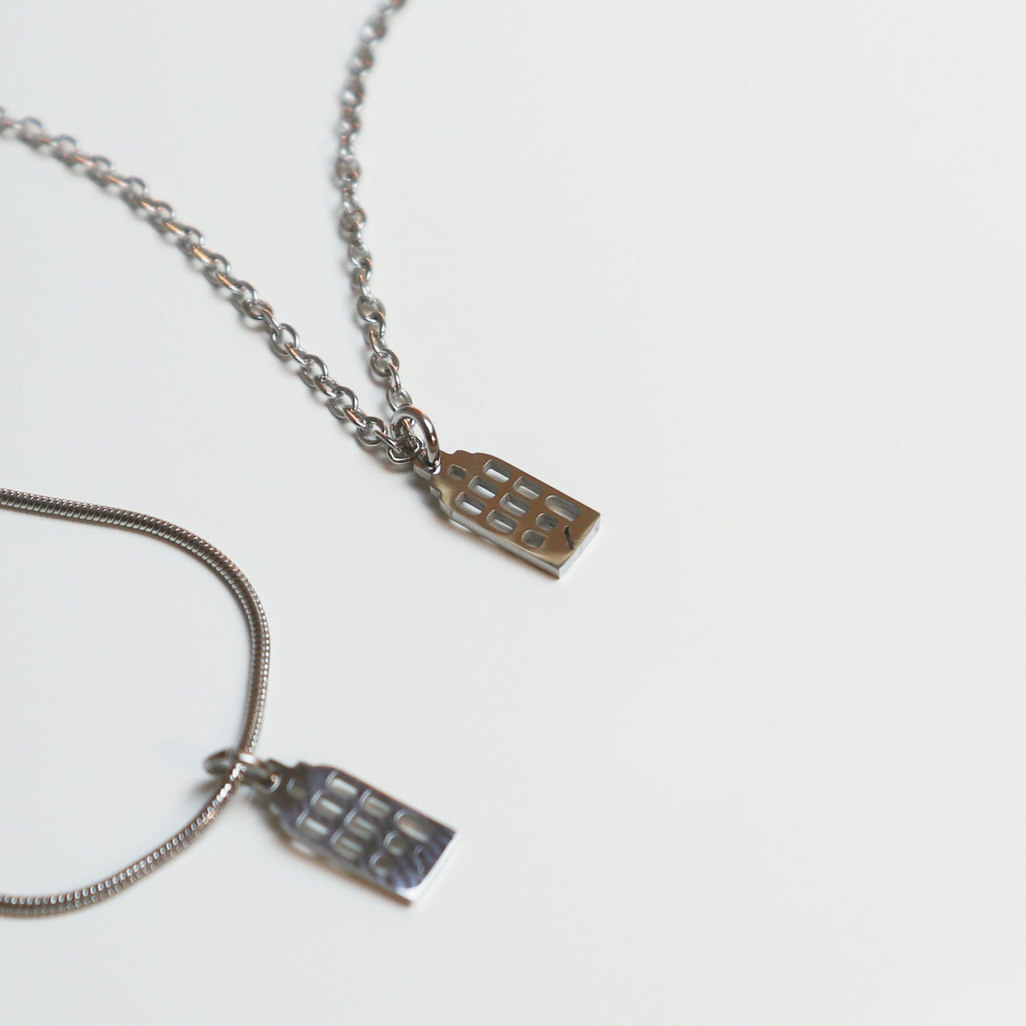 Hanger - Grachtenpandje – Zilver - Open