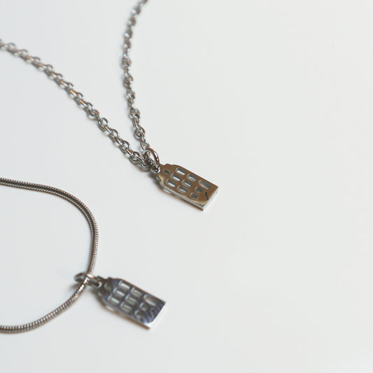 Hanger - Grachtenpandje – Zilver - Open