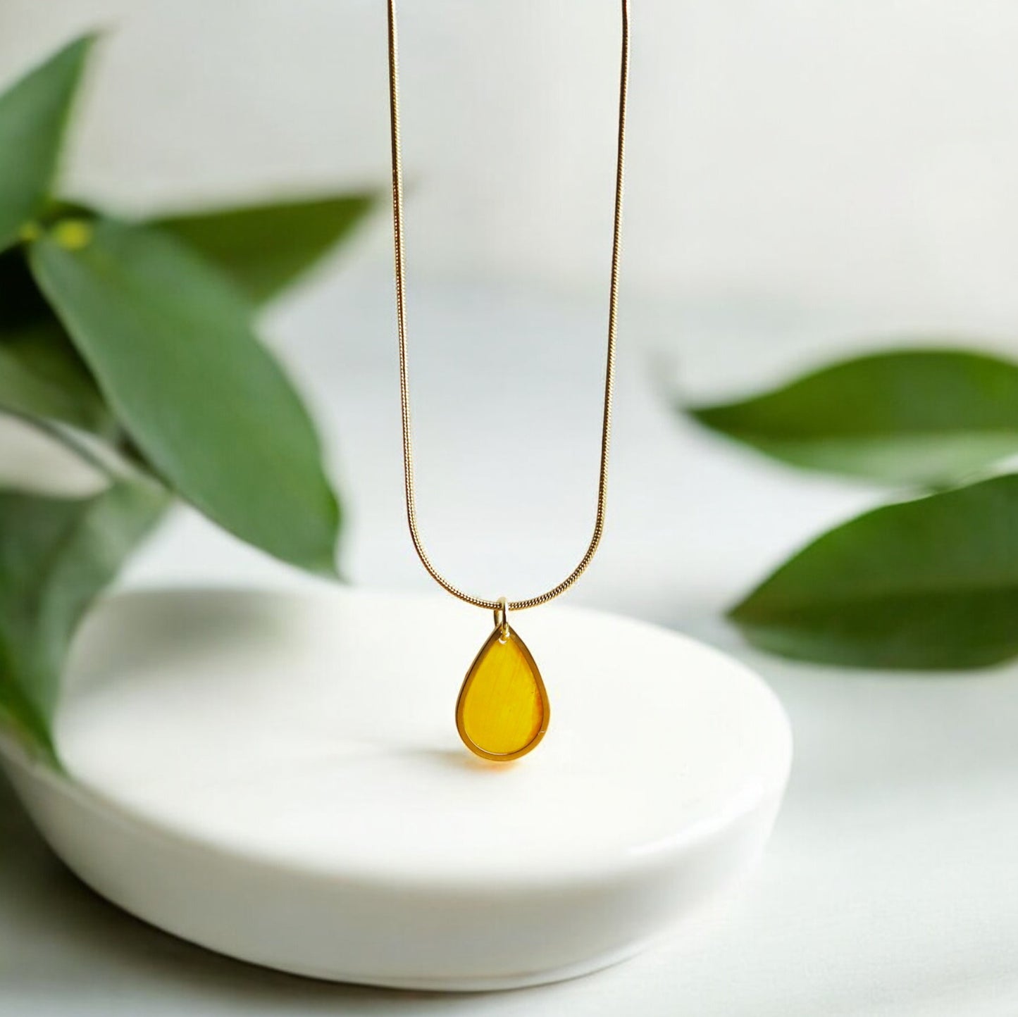 Hanger Drop – Zonnebloem – Goud