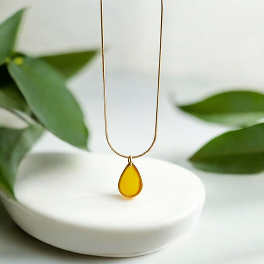 Hanger Drop – Zonnebloem – Goud