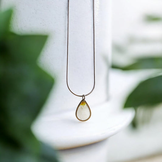 Hanger Drop – Madelief – Zilver