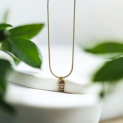 Hanger - Grachtenpandje – Goud - Open